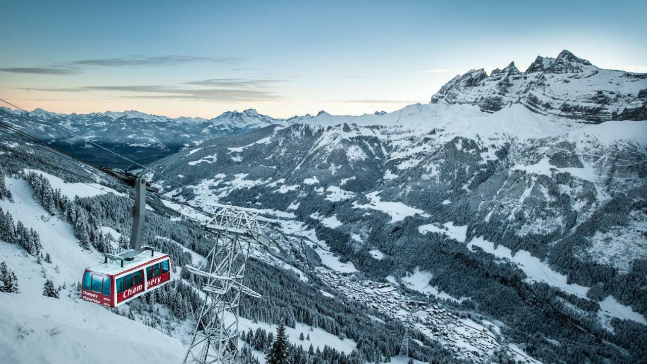 Appartement A La Montagne Champéry Eksteriør billede